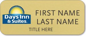 (image for) Days Inn & Suites Gold Badge - Stacked Name