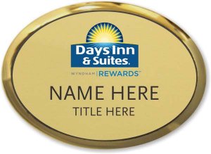 (image for) Days Inn & Suites / Wyndham Gold Executive Oval Badge