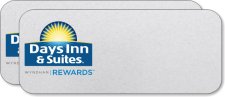 (image for) Days Inn & Suites / Wyndham Silver Logo Only Badge (25 Pack)