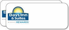 (image for) Days Inn & Suites / Wyndham White Logo Only Badge (25 Pack)