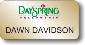 (image for) Dayspring Fellowship Gold Regular Badge