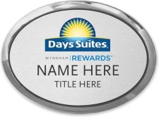 (image for) Days Suites / Wyndham Silver Executive Oval Badge