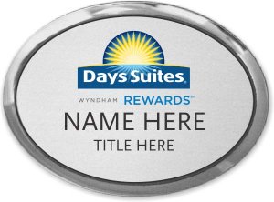 (image for) Days Suites / Wyndham Silver Executive Oval Badge