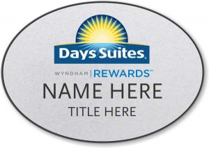 (image for) Days Suites / Wyndham Silver Oval Badge