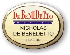 (image for) Debenedetto Realty Gold Executive Oval