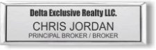(image for) Delta Exclusive Realty Small Executive Silver Badge