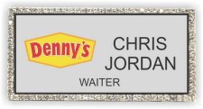 (image for) Denny's Silver Bling Badge
