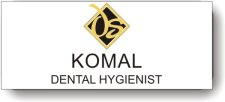 (image for) Dental Solutions White Badge