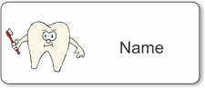 (image for) #OR8 Dental White Name Badge