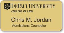 (image for) DePaul University College of Law Gold Badge