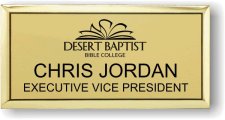 (image for) Desert Baptist Bible College Executive Gold Badge