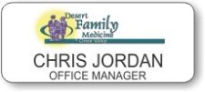 (image for) Desert Family Medicine White Badge