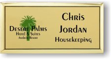 (image for) Desert Palms Hotel & Suites Stacked Executive Gold Badge