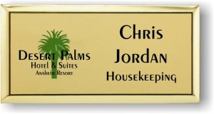 (image for) Desert Palms Hotel & Suites Stacked Executive Gold Badge