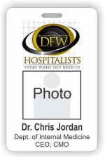 (image for) DFW Hospitalists Photo ID Badge