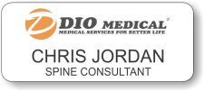(image for) Dio Medical Corp White Badge