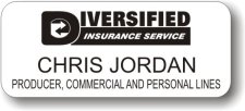 (image for) Diversified Insurance Service White Badge