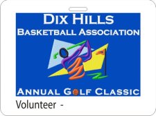 (image for) Dix Hills Annual Golf Classic Badge Title Only