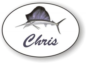 (image for) Dorido\'s Restaurant White Oval Badge