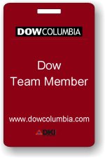 (image for) Dow Columbia Red Badge