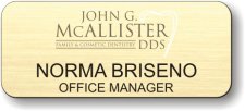 (image for) John G. McAllister DDS Gold Badge