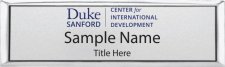 (image for) Duke University Center for International Development Small Executive Silver badge