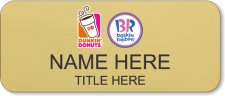 (image for) Dunkin' Brands Standard Gold Badge