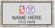 (image for) Dunkin' Brands Silver Bling Badge