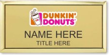 (image for) Dunkin' Donuts Executive Gold Badge
