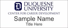 (image for) Duquesne University White Square Corners badge