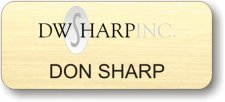 (image for) D.W. Sharp Gold Badge