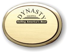 (image for) Dynasty Shoppes Gold Oval Executive Logo Only