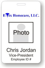 (image for) E-Tex Homecare Photo ID Badge