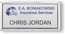 (image for) E.A. Boniakowski Agency, Inc. Silver Executive Badge