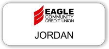 (image for) Eagle Community Credit Union White Badge