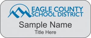 (image for) Eagle County Schools Standard Silver badge