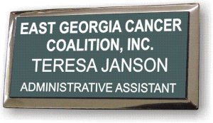 (image for) East Georgia Cancer Coalition Executive Badge