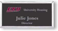 (image for) Eastern Kentucky University Executive Black w/ Silver Badge