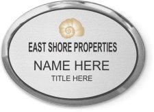 (image for) East Shore Properties Silver Oval Executive Badge