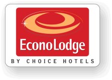 (image for) Econolodge White Logo Only Badge