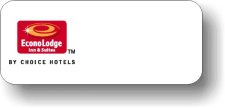 (image for) Econolodge Inn & Suites White Logo Only Badge