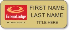 (image for) Econolodge Red Logo Gold Badge