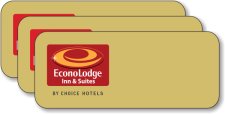 (image for) Econolodge Inn & Suites Gold Badges (Logo Only) 25-Pack