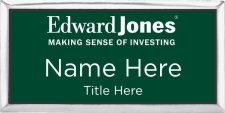 (image for) Edward Jones Silver Executive Green Badge