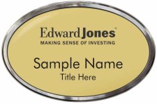 (image for) Edward Jones Oval Prestige Polished badge