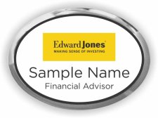 (image for) Edward Jones Silver Oval Executive Badge