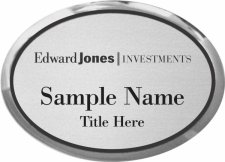 (image for) Edward Jones Investments Oval Executive Silver Badge
