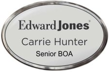 (image for) Edward Jones Oval Prestige Polished Badge