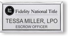 (image for) Fidelity National Title Executive Silver Badge