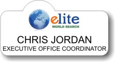 (image for) Elite World Search White Shaped Badge